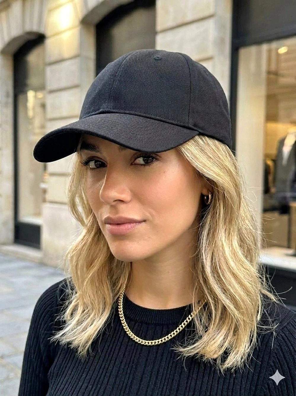 Black Baseball Cap